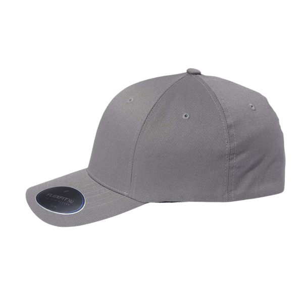 Flexfit by Yupoong NU® Cap, Grey, Left Side view