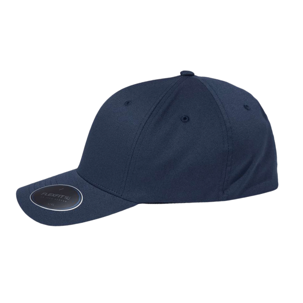 Flexfit by Yupoong NU® Cap, Navy, Left Side view