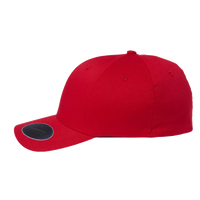 Flexfit by Yupoong NU® Cap, Red, Left Side view