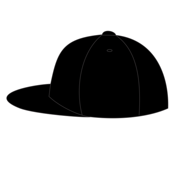 Flexfit by Yupoong Pro-Baseball On Field Cap, Black, Left Side view