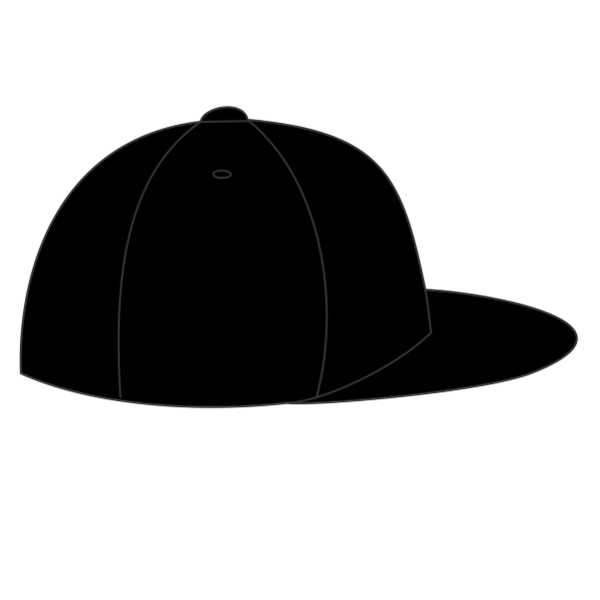 Flexfit by Yupoong Pro-Baseball On Field Cap, Black, Right Side view