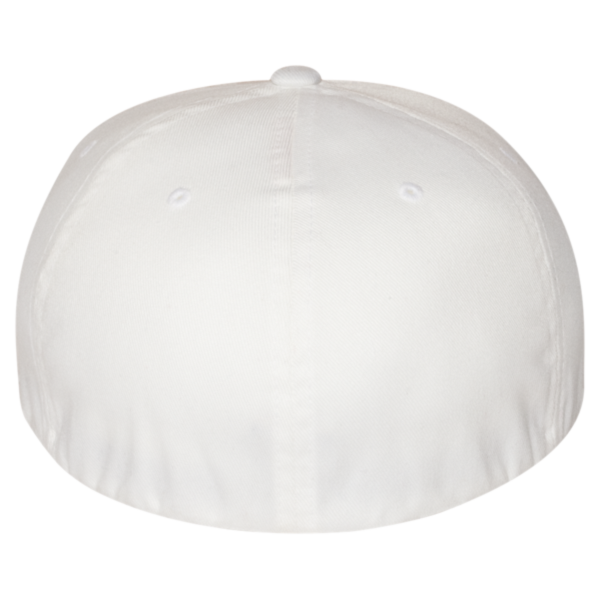 Flexfit by Yupoong Pro-Baseball On Field Cap, White, Back view