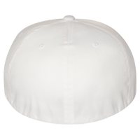 Flexfit by Yupoong Pro-Baseball On Field Cap, White, Back view