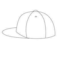 Flexfit by Yupoong Pro-Baseball On Field Cap, White, Left Side view