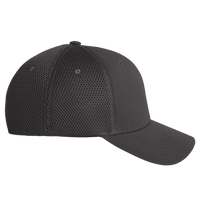 Flexfit by Yupoong Ultrafiber Mesh Cap, Black / Black, Right Side view