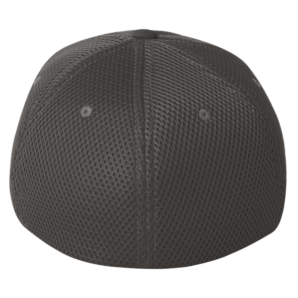 Flexfit by Yupoong Ultrafiber Mesh Cap, Dark Grey / Dark Grey, Back view