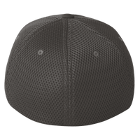 Flexfit by Yupoong Ultrafiber Mesh Cap, Dark Grey / Dark Grey, Back view