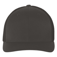 Flexfit by Yupoong Ultrafiber Mesh Cap, Dark Grey / Dark Grey, Front view