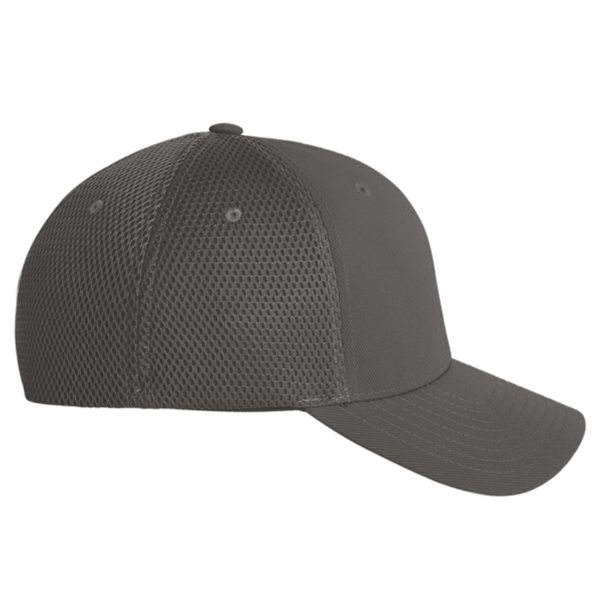 Flexfit by Yupoong Ultrafiber Mesh Cap, Dark Grey / Dark Grey, Right Side view