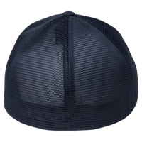 Flexfit by Yupoong Unipanel™ Trucker Cap, True Navy / True Navy, Back view