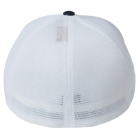 Flexfit by Yupoong Unipanel™ Trucker Cap, True Navy / White, Back view