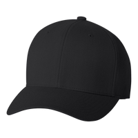 Flexfit by Yupoong Wool-Blend Cap, Black, Front view