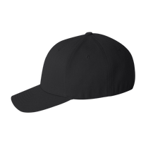 Flexfit by Yupoong Wool-Blend Cap, Black, Left Side view