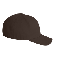 Flexfit by Yupoong Wool-Blend Cap, Brown, Right Side view