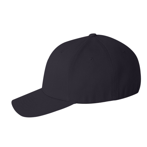 Flexfit by Yupoong Wool-Blend Cap, Dark Navy, Left Side view
