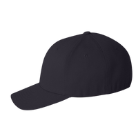 Flexfit by Yupoong Wool-Blend Cap, Dark Navy, Left Side view