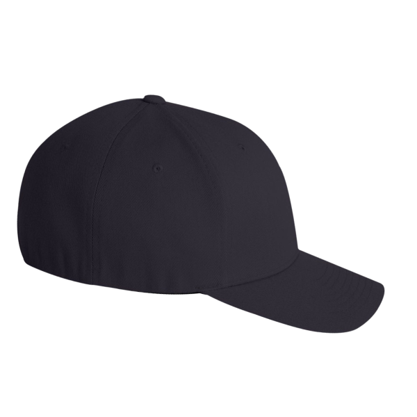 Flexfit by Yupoong Wool-Blend Cap, Dark Navy, Right Side view