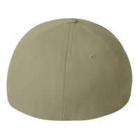 Flexfit by Yupoong Wool-Blend Cap, Khaki, Back view