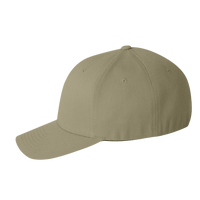 Flexfit by Yupoong Wool-Blend Cap, Khaki, Left Side view