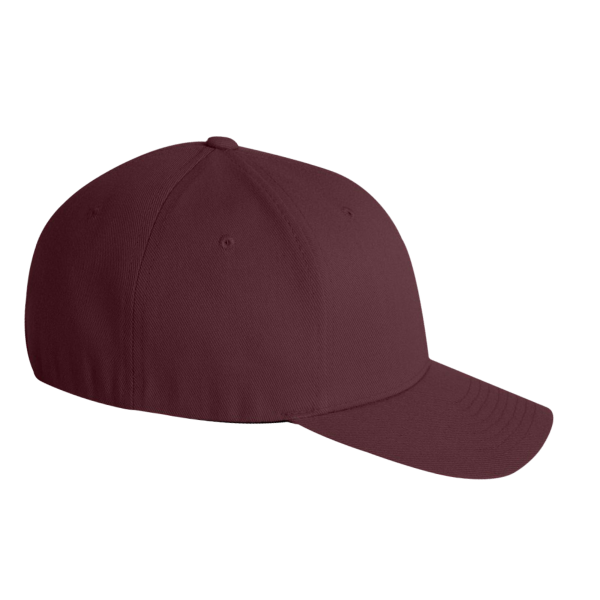 Flexfit by Yupoong Wool-Blend Cap, Maroon, Right Side view
