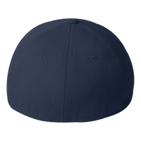 Flexfit by Yupoong Wool-Blend Cap, Navy, Back view