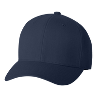 Flexfit by Yupoong Wool-Blend Cap, Navy, Front view