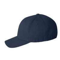 Flexfit by Yupoong Wool-Blend Cap, Navy, Left Side view
