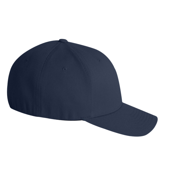 Flexfit by Yupoong Wool-Blend Cap, Navy, Right Side view