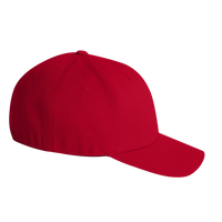 Flexfit by Yupoong Wool-Blend Cap, Red, Right Side view
