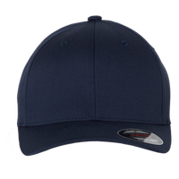 Flexfit by Yupoong Youth Cotton Blend Cap, Navy, Front view
