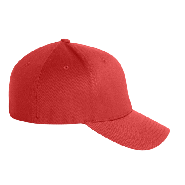 Flexfit by Yupoong Youth Cotton Blend Cap, Red, Right Side view