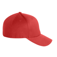 Flexfit by Yupoong Youth Cotton Blend Cap, Red, Right Side view