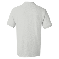 Gildan DryBlend® Jersey Polo, Ash, Back view