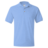 Gildan DryBlend® Jersey Polo, Carolina Blue, Front view