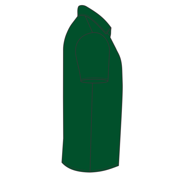 Gildan DryBlend® Jersey Polo, Forest Green, Right Sleeve(Short) view
