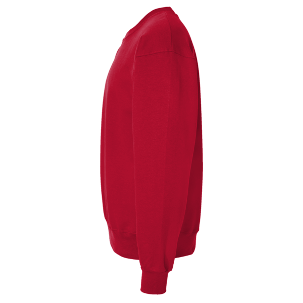 Gildan Heavy Blend™ Crewneck Sweatshirt, Antique Cherry Red, Left Sleeve view