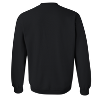 Gildan Heavy Blend™ Crewneck Sweatshirt, Black, Back view