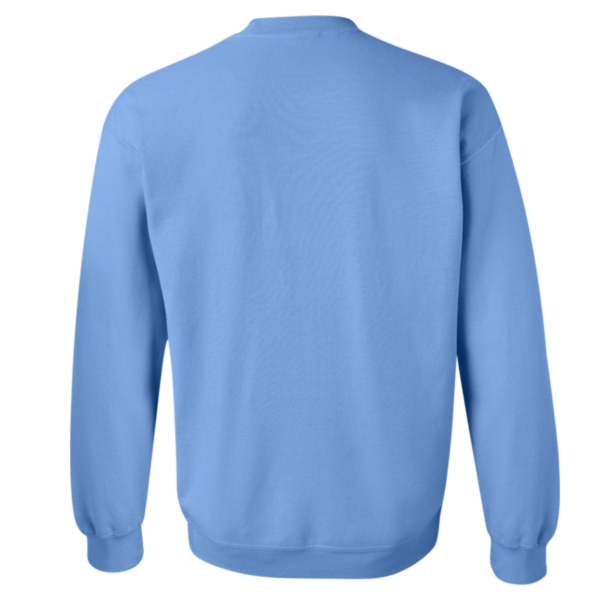 Gildan Heavy Blend™ Crewneck Sweatshirt, Carolina Blue, Back view