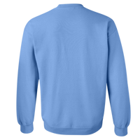Gildan Heavy Blend™ Crewneck Sweatshirt, Carolina Blue, Back view