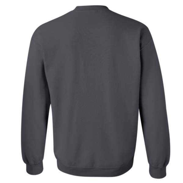 Gildan Heavy Blend™ Crewneck Sweatshirt, Charcoal, Back view