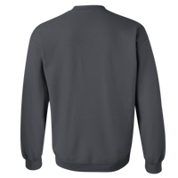 Gildan Heavy Blend™ Crewneck Sweatshirt, Charcoal, Back view