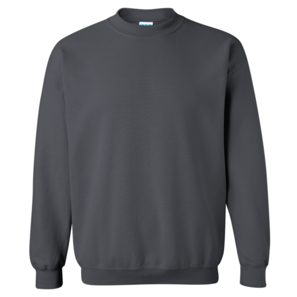 Gildan Heavy Blend™ Crewneck Sweatshirt, Charcoal, Front view