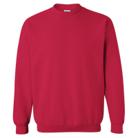 Gildan Heavy Blend™ Crewneck Sweatshirt, Cherry Red, Front view