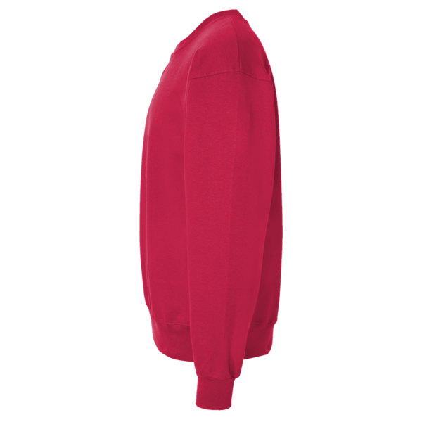 Gildan Heavy Blend™ Crewneck Sweatshirt, Cherry Red, Left Sleeve view