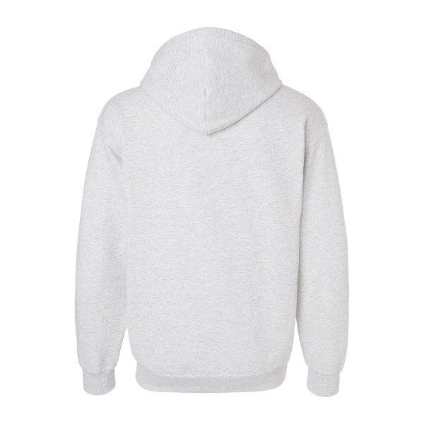Gildan Heavy Blend™ Full-Zip Hooded Sweatshirt, Ash, Back view