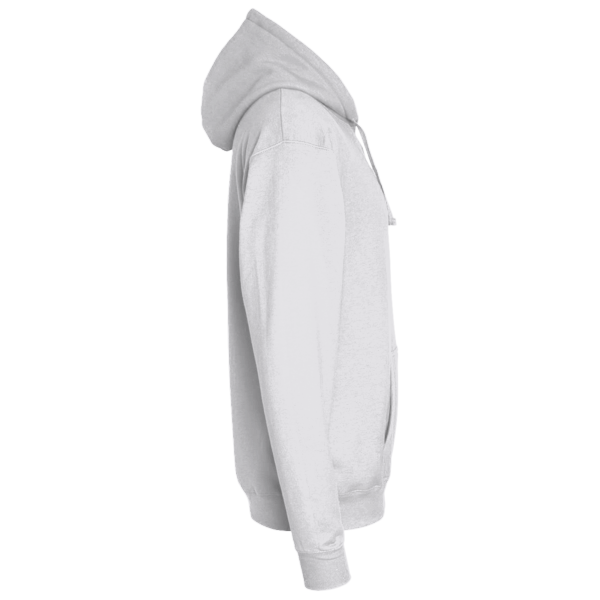 Gildan Heavy Blend™ Full-Zip Hooded Sweatshirt, Ash, Right Sleeve view