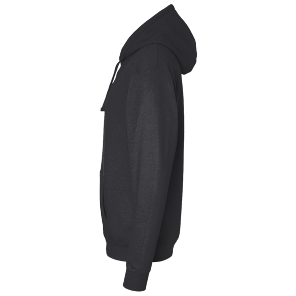 Gildan Heavy Blend™ Full-Zip Hooded Sweatshirt, Black, Left Sleeve view