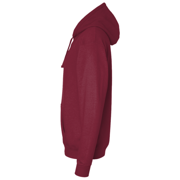 Gildan Heavy Blend™ Full-Zip Hooded Sweatshirt, Cardinal Red, Left Sleeve view