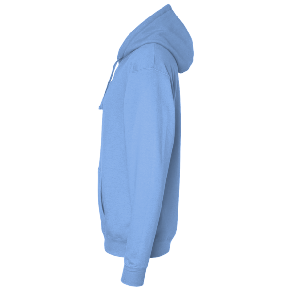 Gildan Heavy Blend™ Full-Zip Hooded Sweatshirt, Carolina Blue, Left Sleeve view
