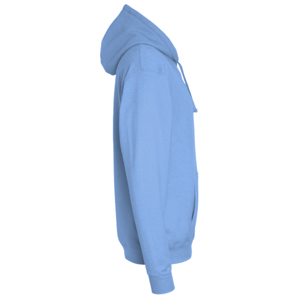 Gildan Heavy Blend™ Full-Zip Hooded Sweatshirt, Carolina Blue, Right Sleeve view